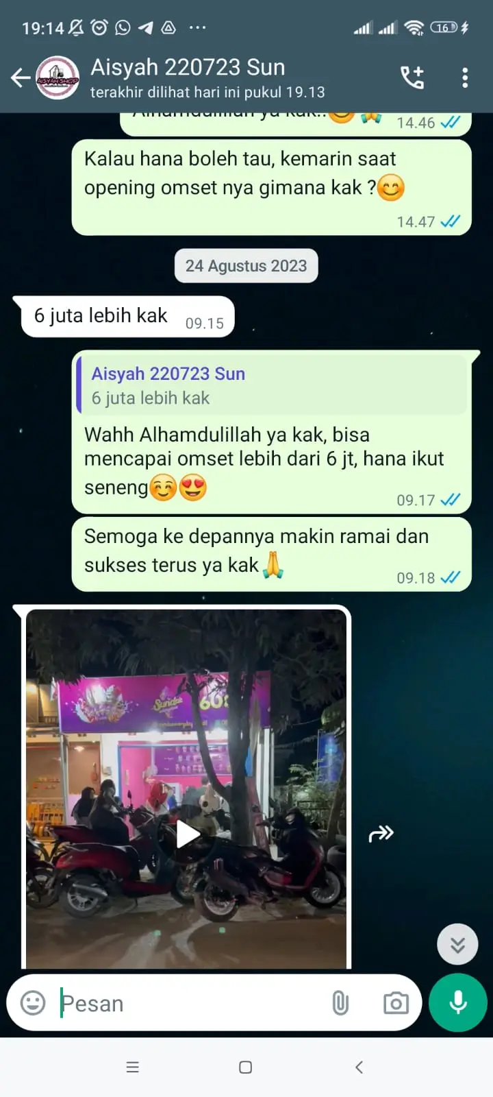 Omset 6 juta sehari Kalimantan Timur